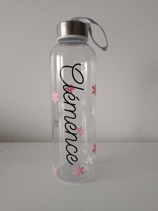 Gourde personnalisée transparente 500ml