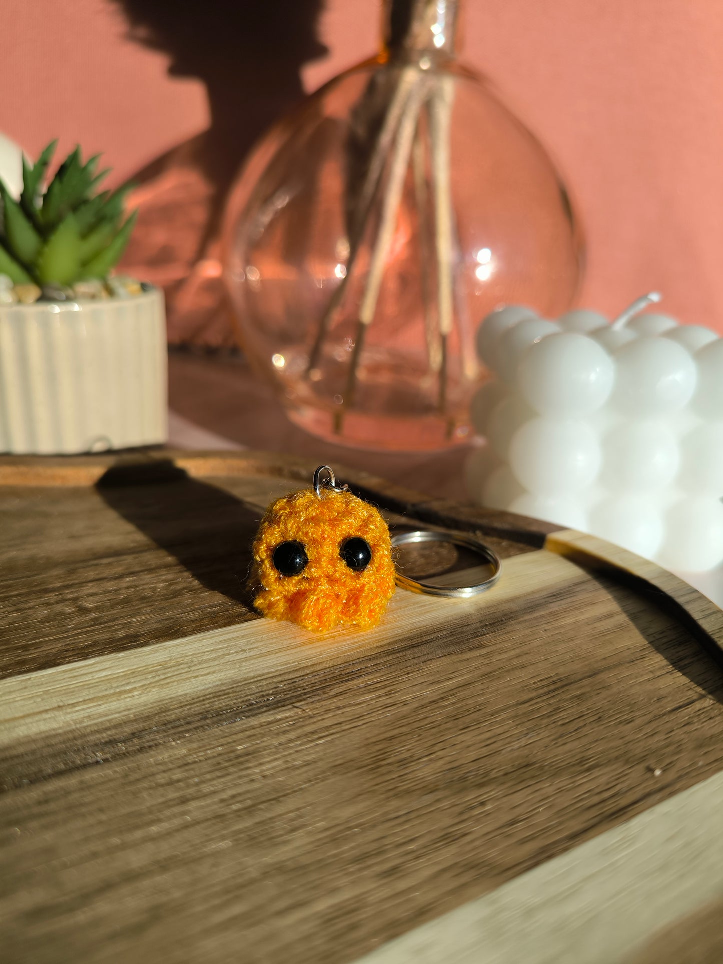 Porte-clés pieuvre au crochet - une petite touche de douceur à emporter