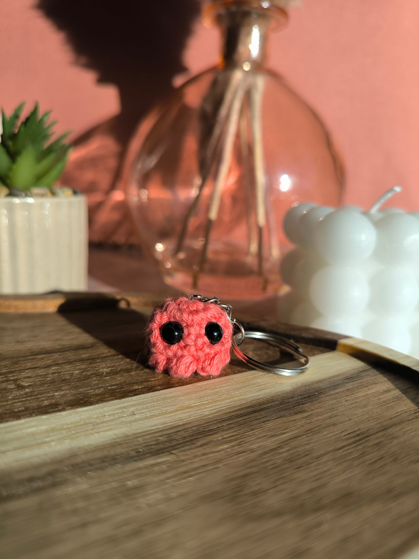 Porte-clés pieuvre au crochet - une petite touche de douceur à emporter