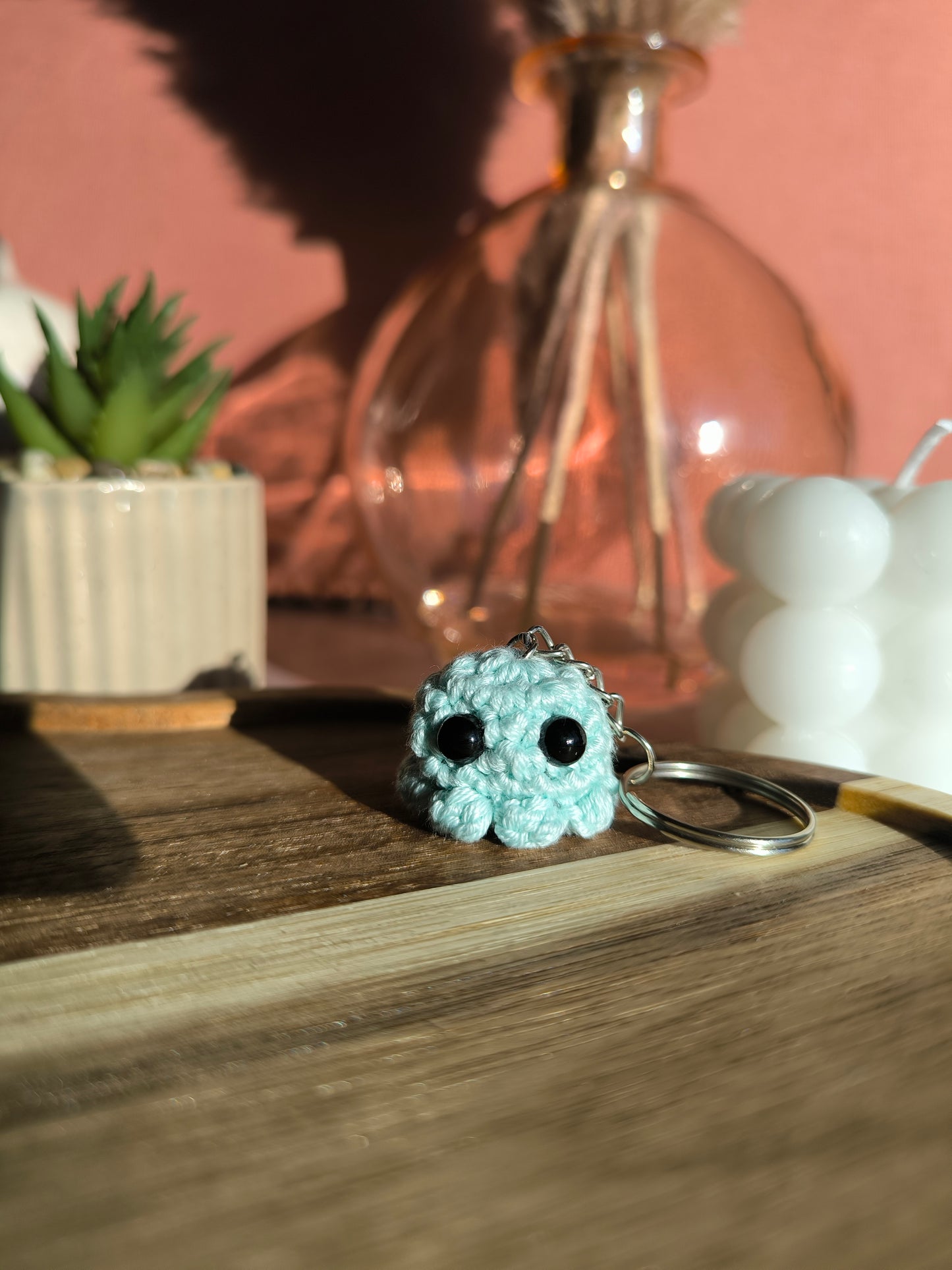Porte-clés pieuvre au crochet - une petite touche de douceur à emporter