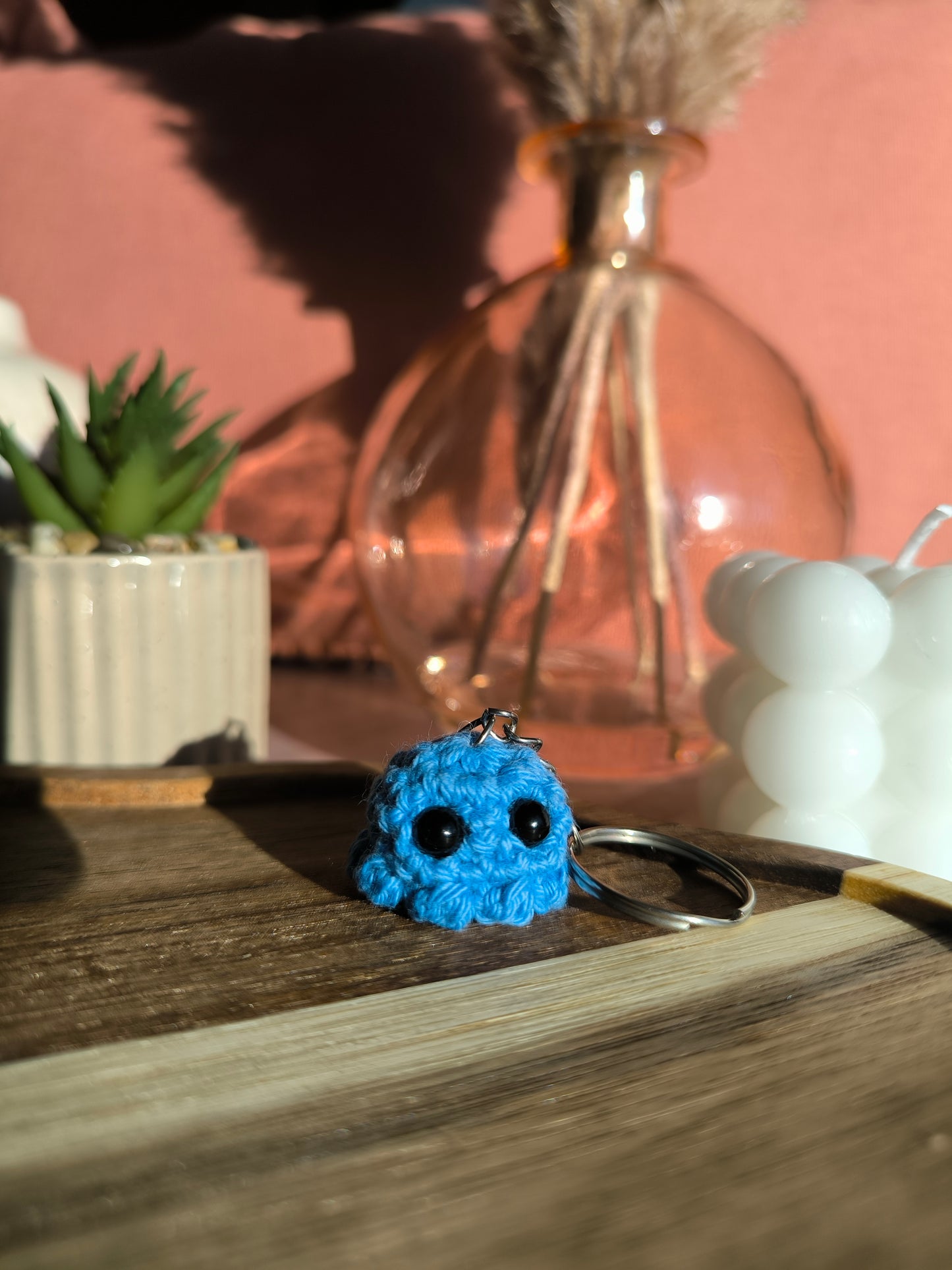 Porte-clés pieuvre au crochet - une petite touche de douceur à emporter