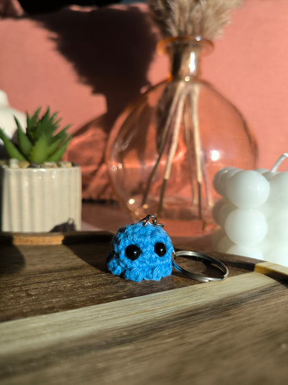 Porte-clés pieuvre au crochet - une petite touche de douceur à emporter