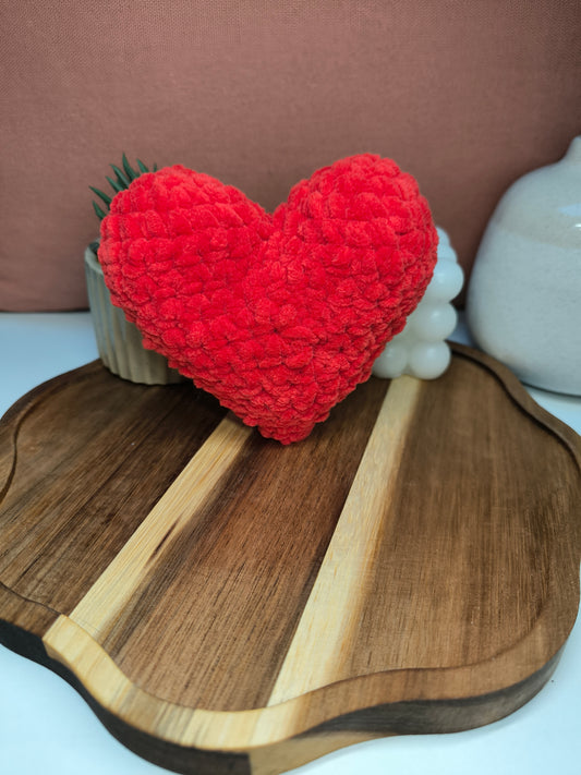 Cœur rouge pilou pilou